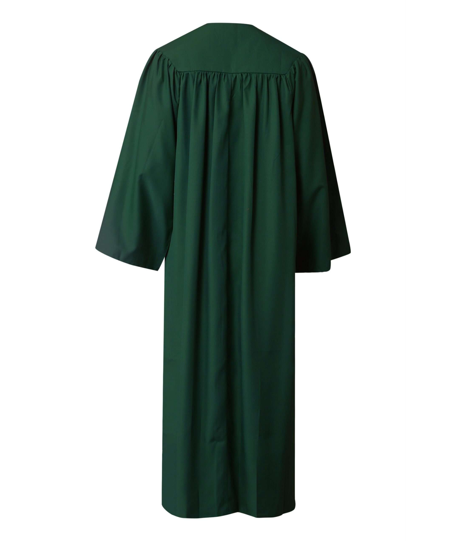 Forest Green Matte Choir Gown Only