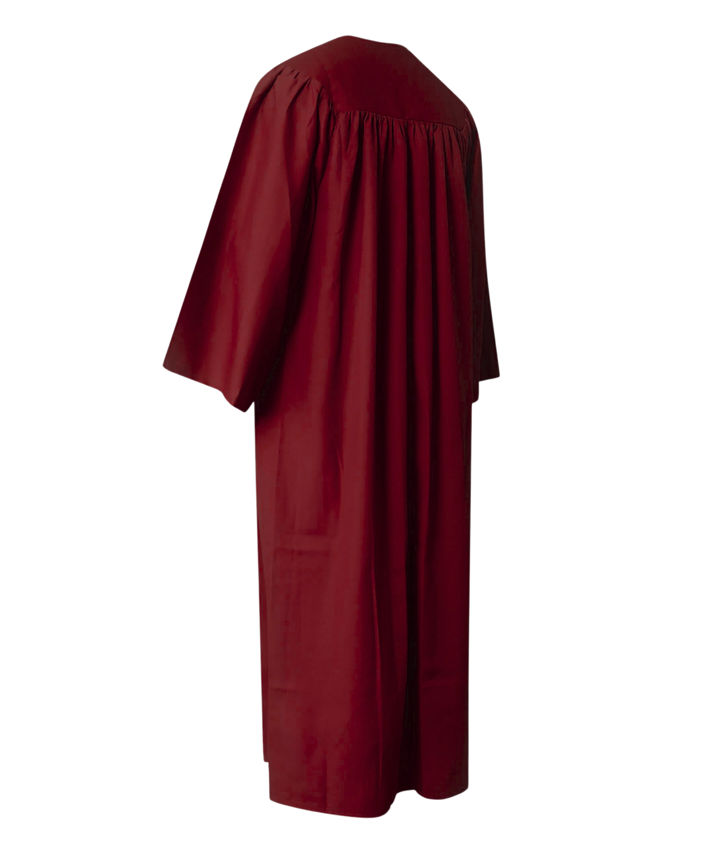 Maroon Matte Choir Gown Only