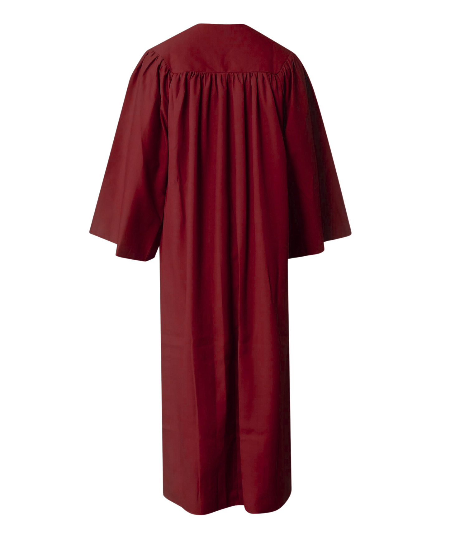 Maroon Matte Choir Gown Only
