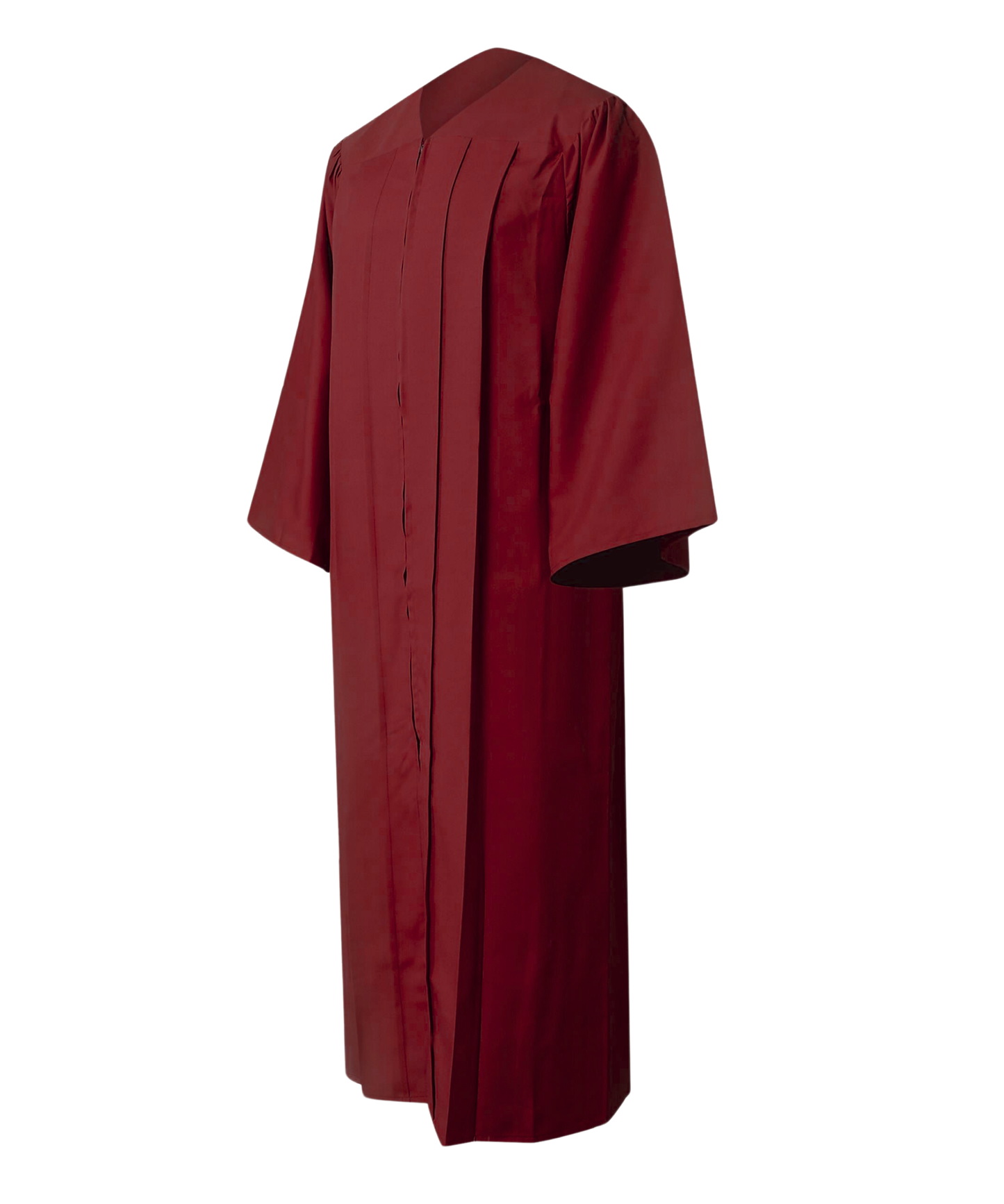 Maroon Matte Choir Gown Only