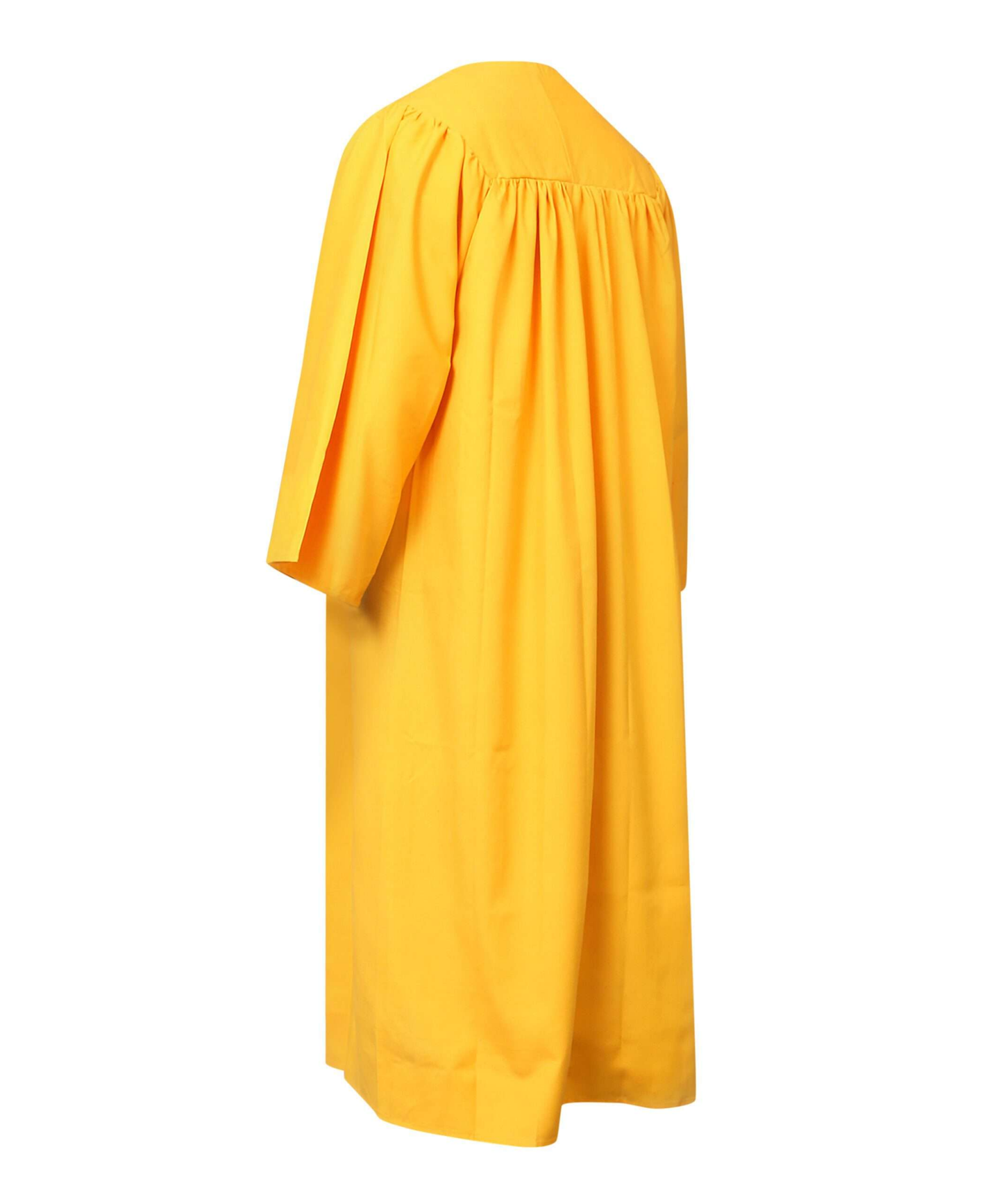 Yellow Matte Choir Gown Only