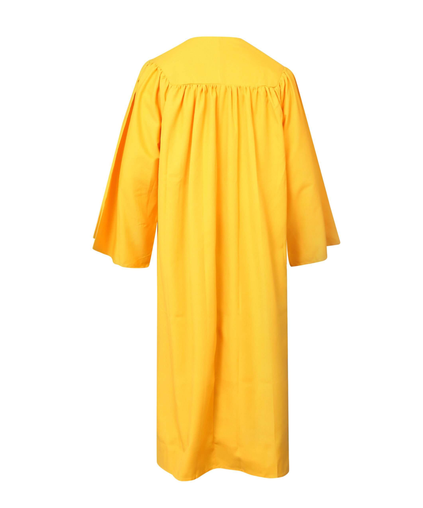 Yellow Matte Choir Gown Only