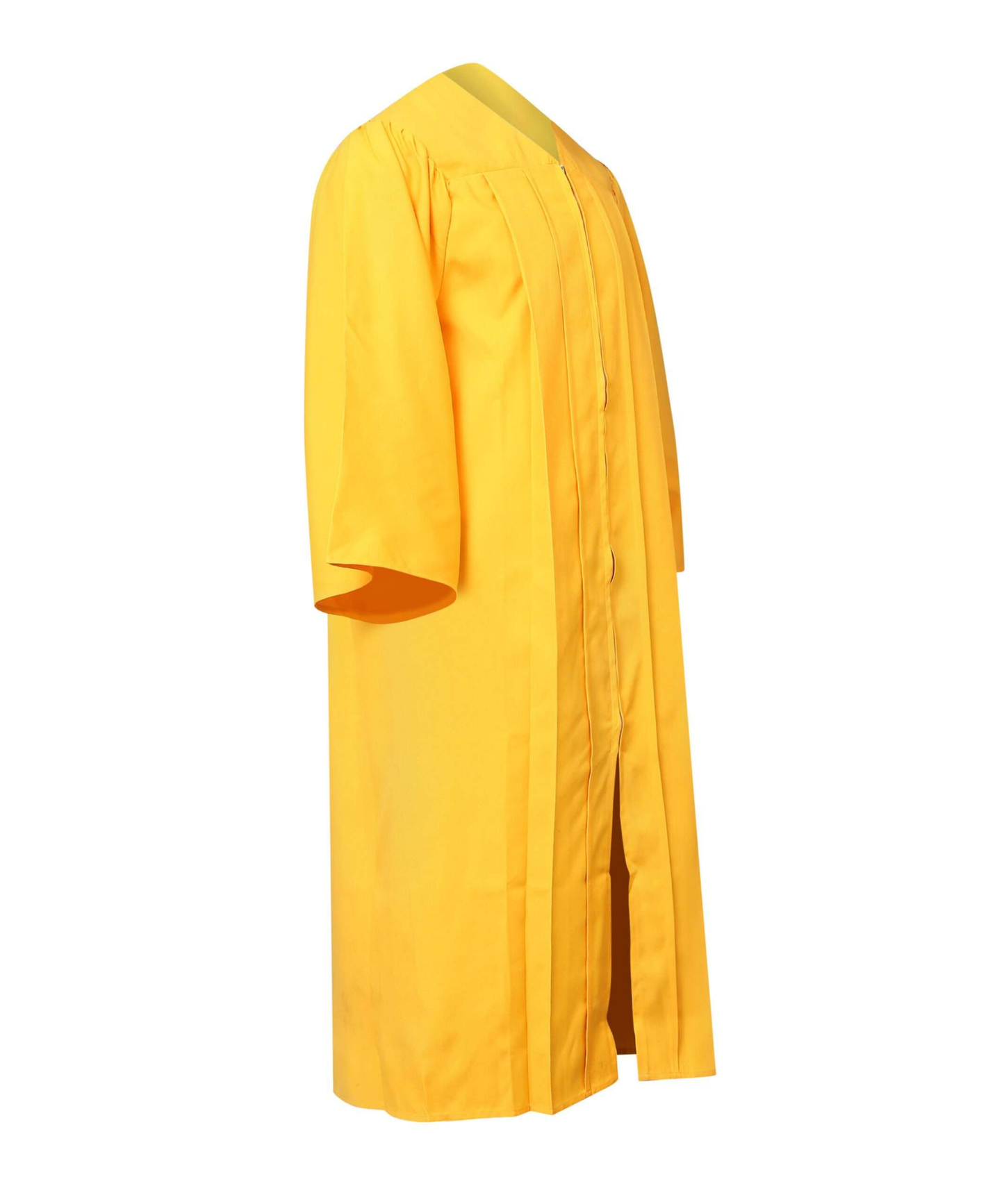 Yellow Matte Choir Gown Only