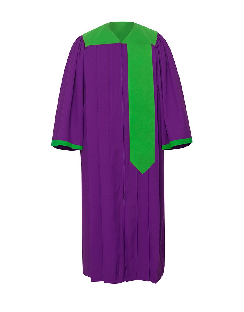 Adults Achievers Choir Robe – Purple Regal | Premium Graduation & Choir Gown