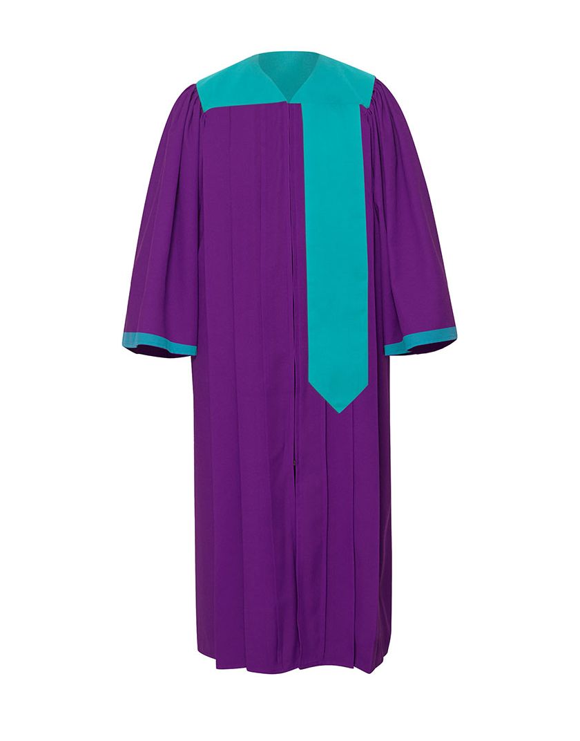 Adults Achievers Choir Robe – Purple Regal | Premium Graduation & Choir Gown