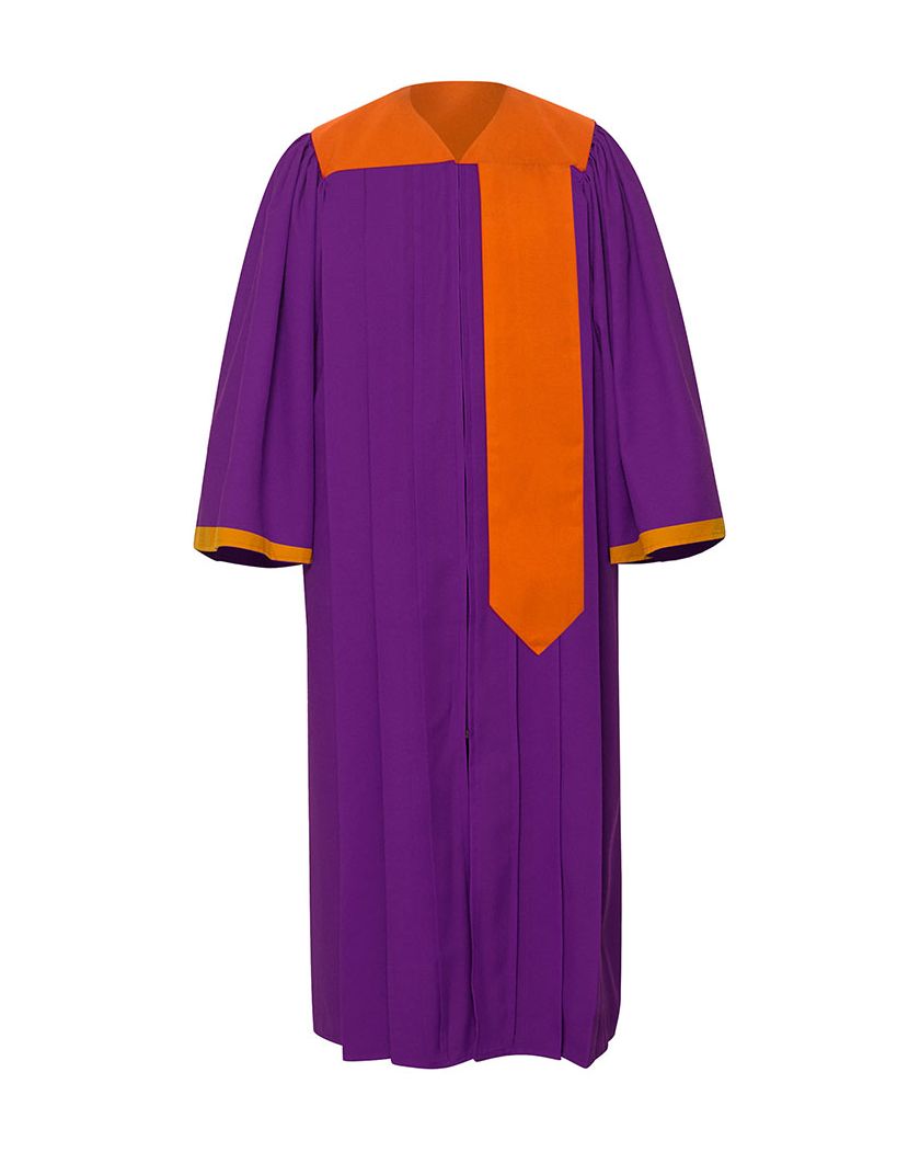 Adults Achievers Choir Robe – Purple Regal | Premium Graduation & Choir Gown
