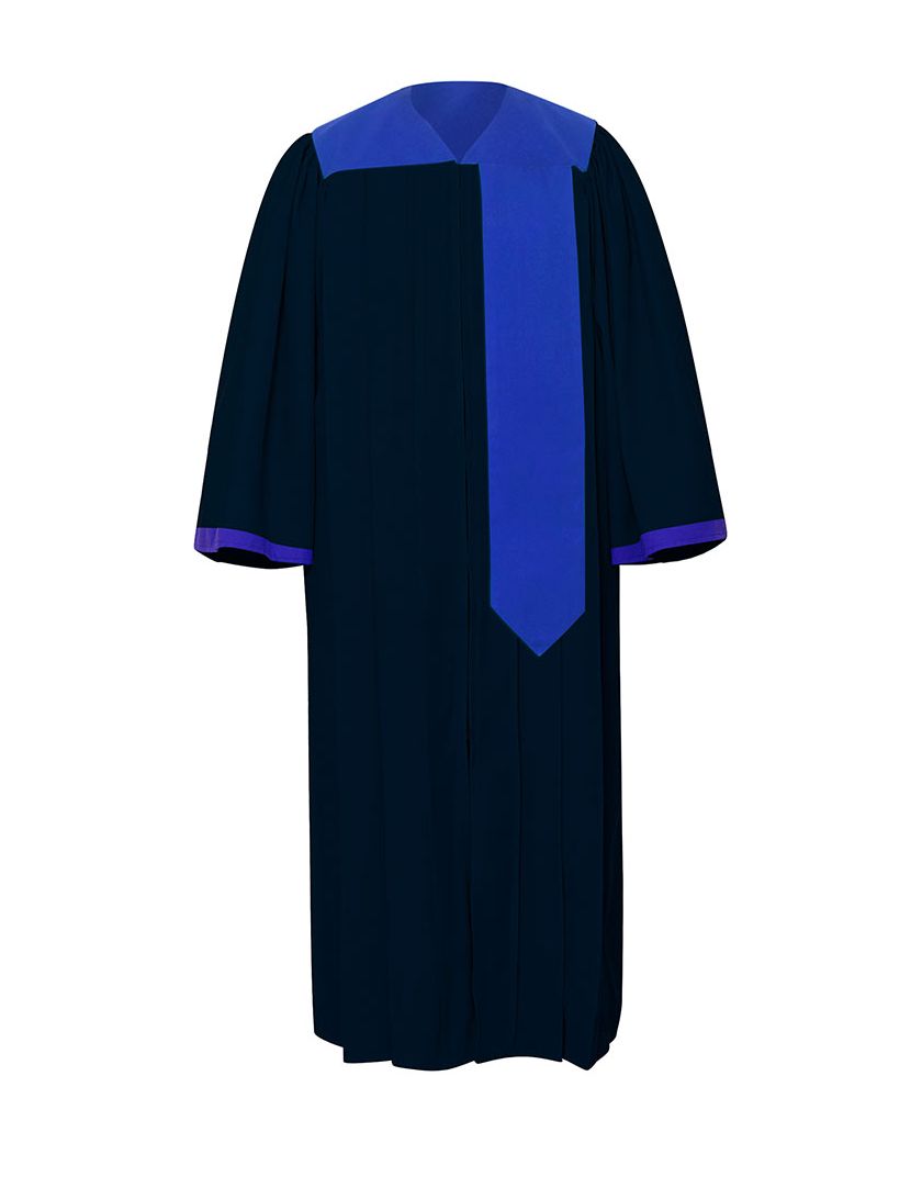 Adults Achievers Choir Robe – Navy Blue | Premium Graduation & Choir Gown