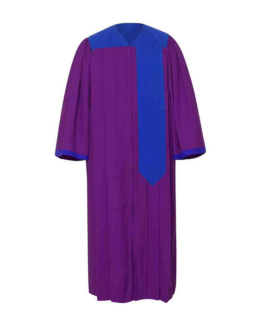 Adults Achievers Choir Robe – Purple Regal | Premium Graduation & Choir Gown