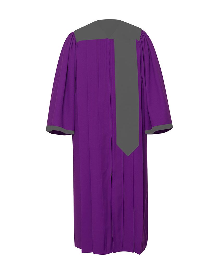 Adults Achievers Choir Robe – Purple Regal | Premium Graduation & Choir Gown