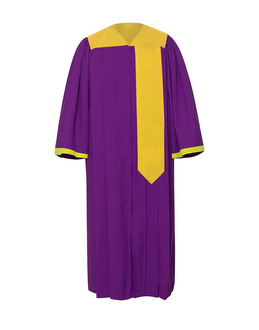 Adults Achievers Choir Robe – Purple Regal | Premium Graduation & Choir Gown