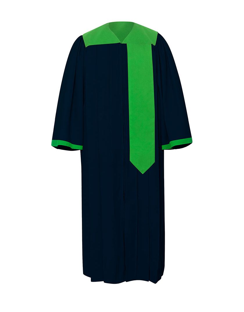 Adults Achievers Choir Robe – Navy Blue | Premium Graduation & Choir Gown