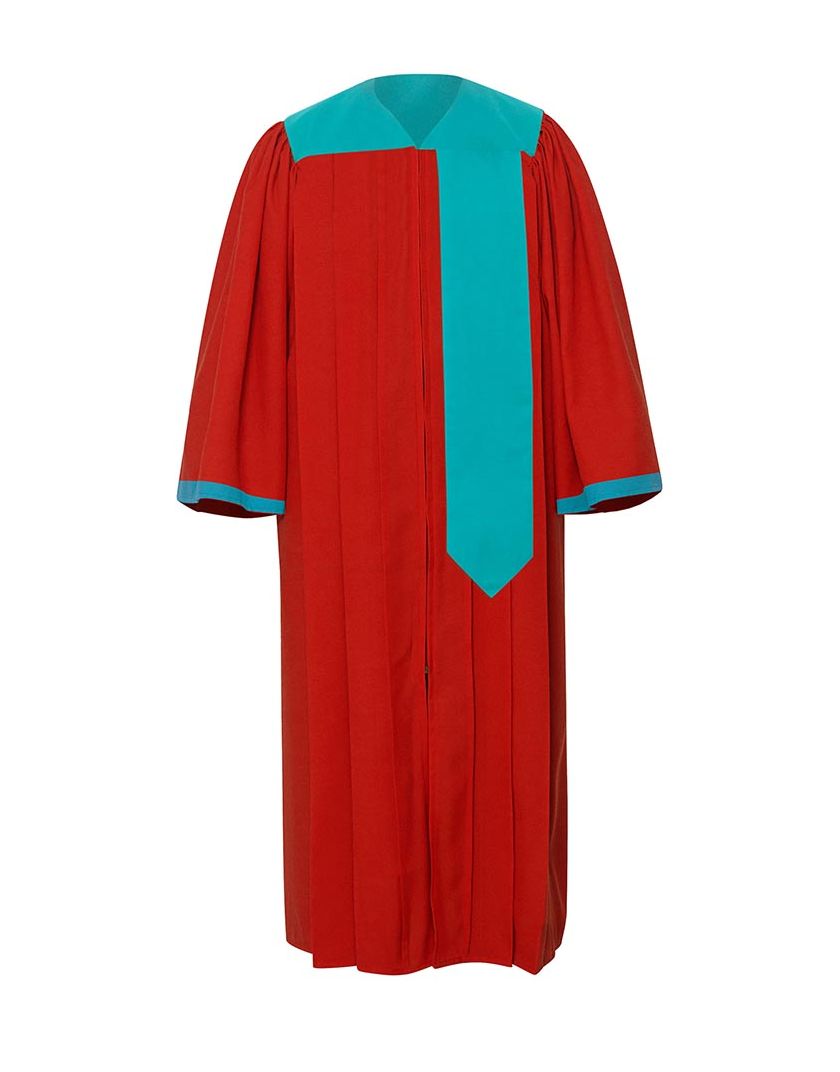 Adults Achievers Choir Robe – Scarlet Red | Premium Graduation & Choir Gown