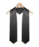 Black Graduation Stole