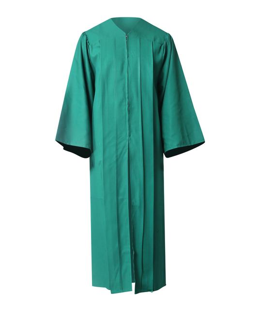 Emerald Green Matte Choir Gown Only