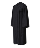 Classic Matte Gathered Bachelor Graduation Gown Cap Tassel  Hood Package