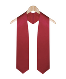 Burgundy Graduation Stole