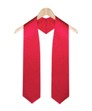 Red Graduation Stole