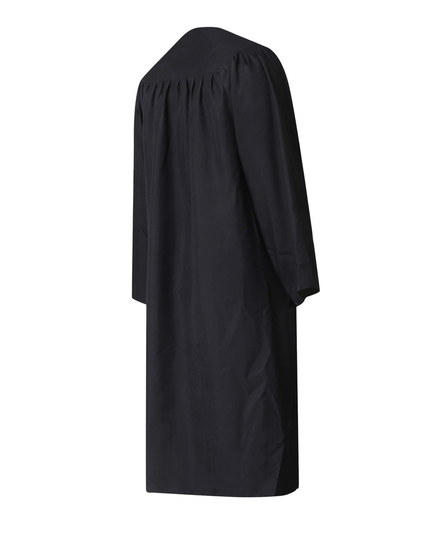 Classic Matte Gathered Bachelor Graduation Gown Cap Tassel  Hood Package