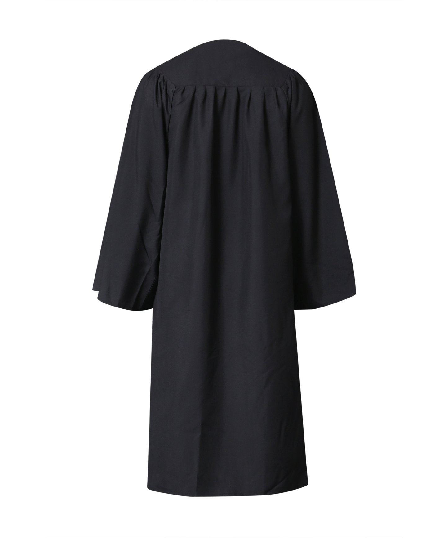 Classic Matte Gathered Bachelor Graduation Gown Cap Tassel  Hood Package