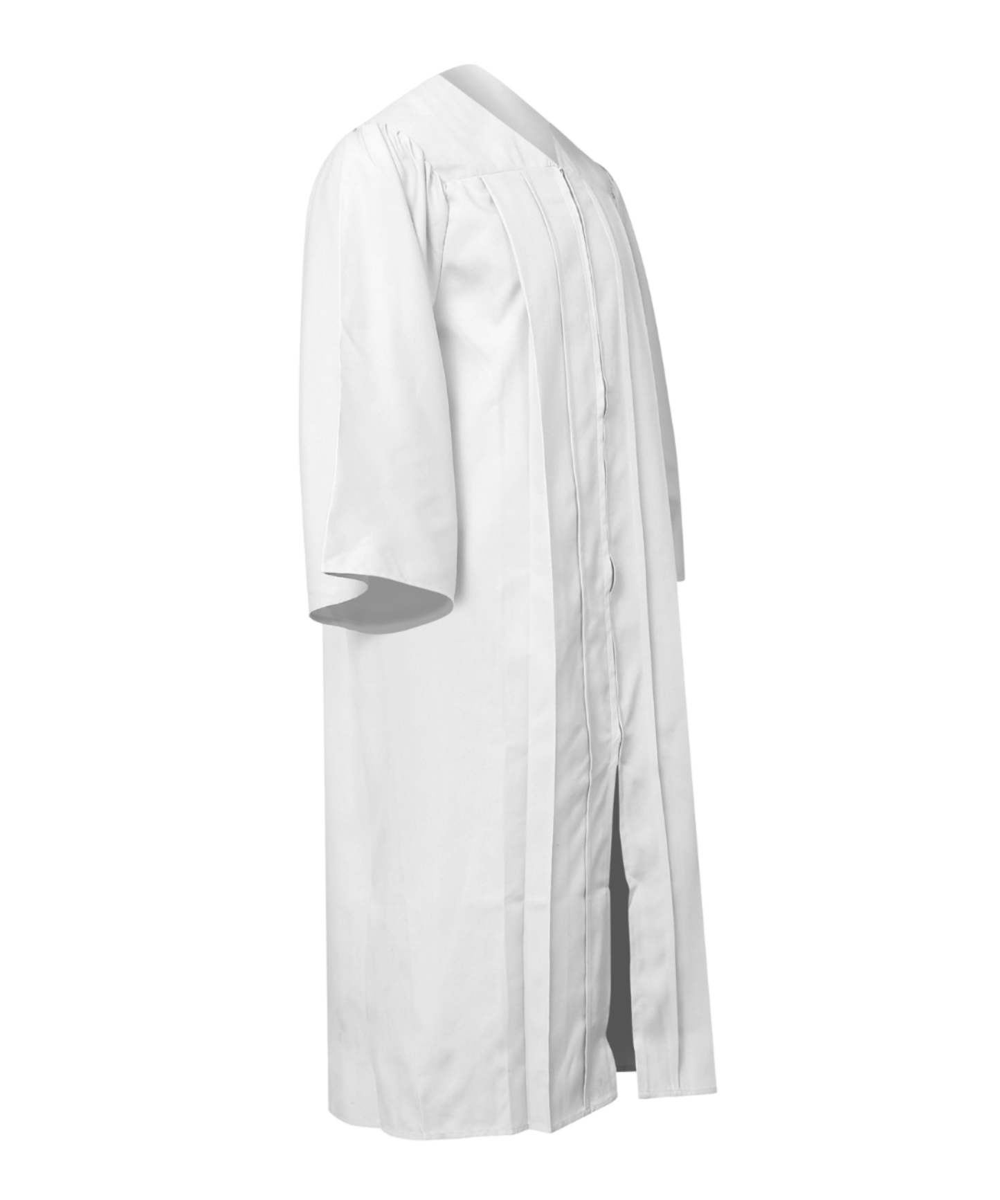 White Matte Choir Gown Only