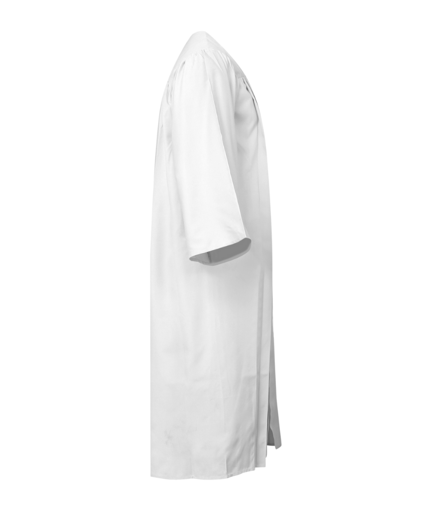 White Matte Choir Gown Only