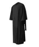 Premium Matte Fluted Master Graduation Gown Cap Tassel Package