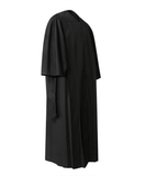 Premium Matte Fluted Master Graduation Gown Cap Tassel Package