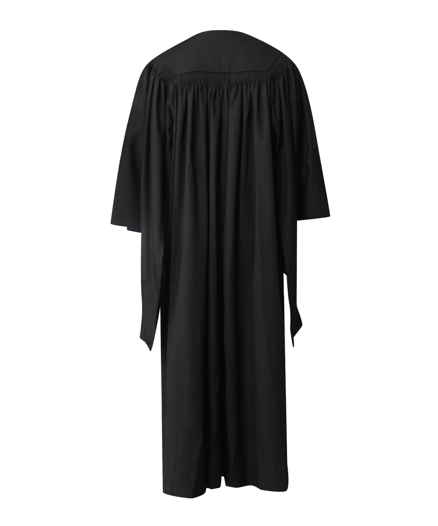 Premium Matte Fluted Master Graduation Gown Cap Tassel Package