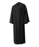 Premium Matte Fluted Bachelor Graduation Gown Cap Tassel  Hood Package