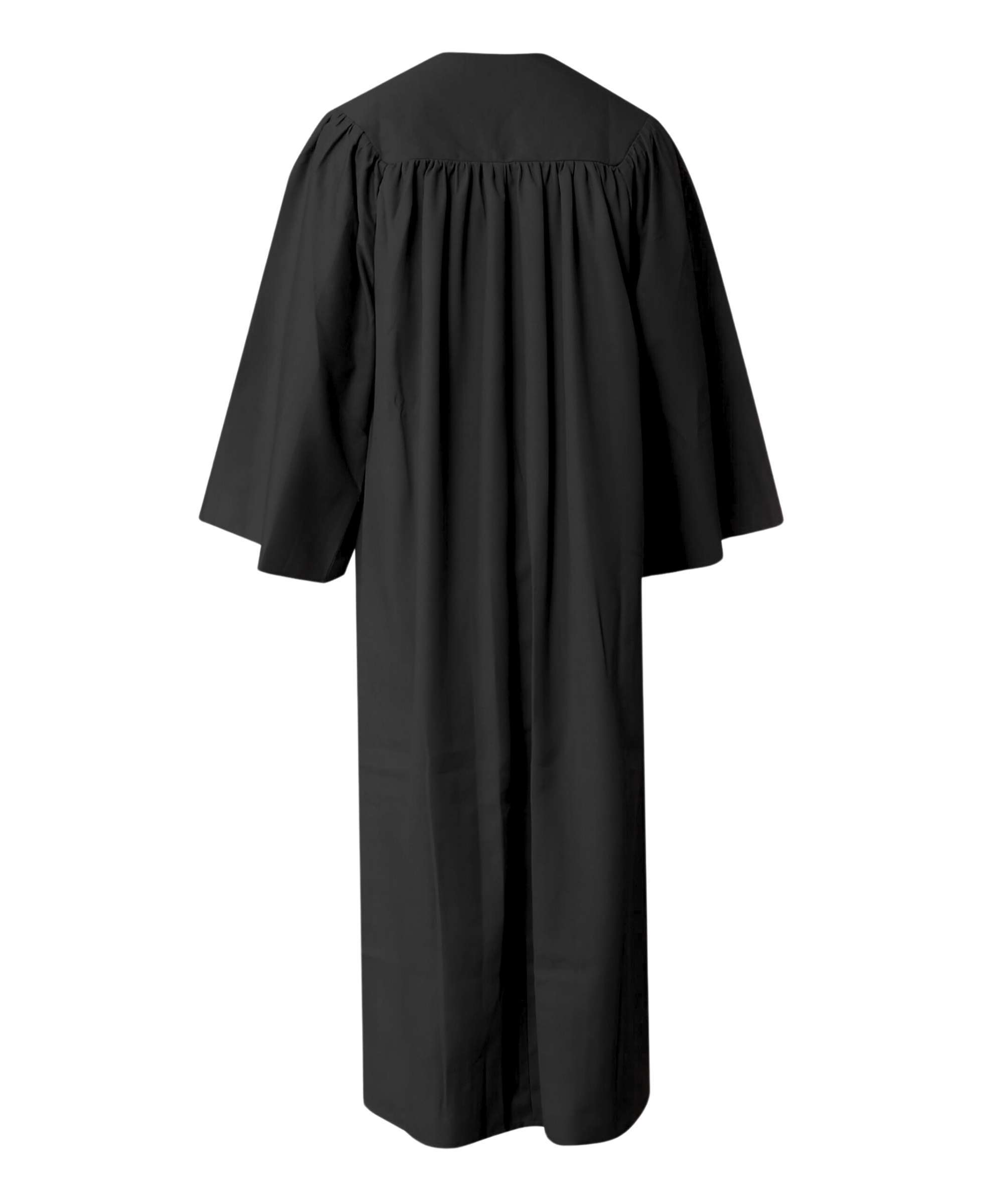 Black High School Cap Tassel  and Gown Set Matte