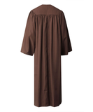Brown Matte Kindergarten Gown Only
