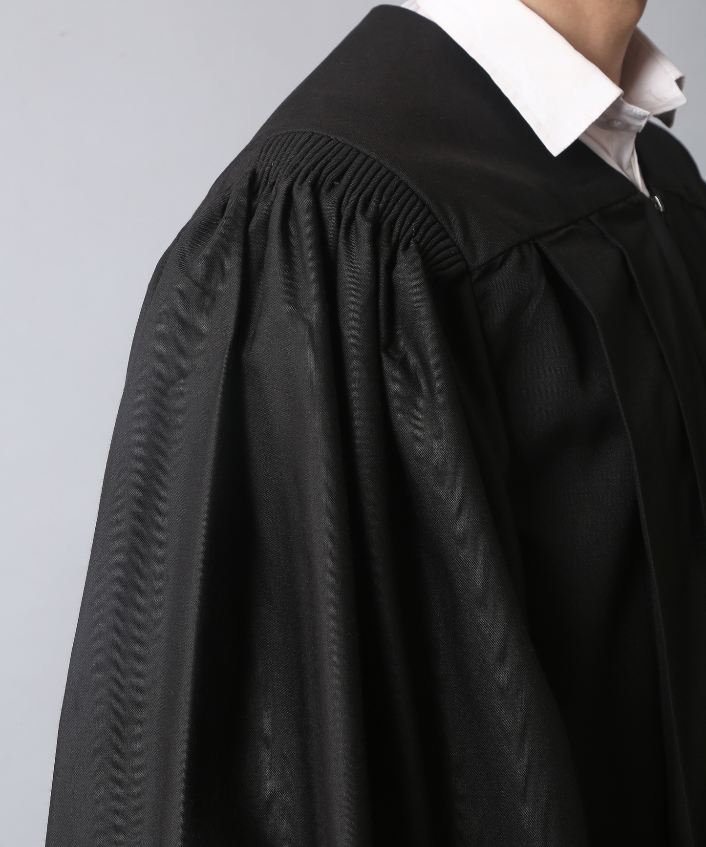 Premium Matte Fluted Bachelor Graduation Gown Cap Tassel Package